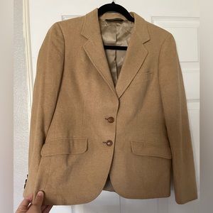 100% Camel Hair Majer Blazer